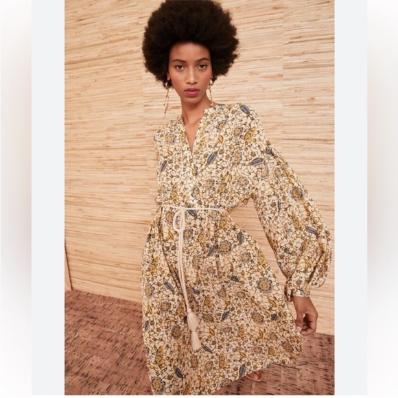 Ulla Johnson Agadir Floral Swim Coverup Dress Size Small - Picture 2 of 11